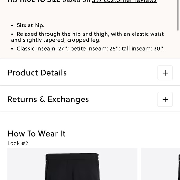 J. Crew Jamie Pant with floral print - Picture 14 of 15